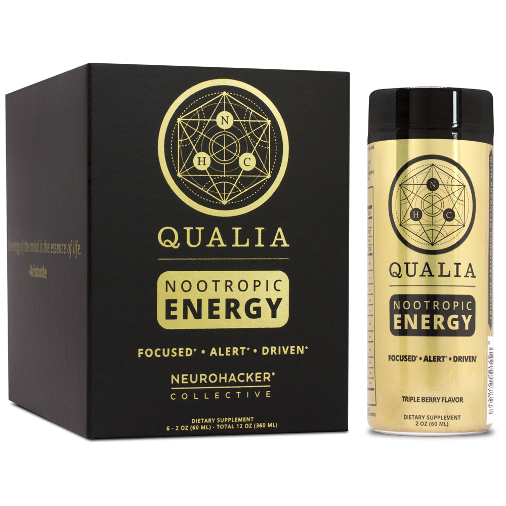 - Qualia Nootropic Energy Shot - 6 Bottle(S)