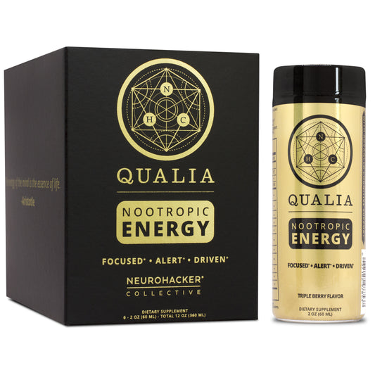 - Qualia Nootropic Energy Shot - 6 Bottle(S)