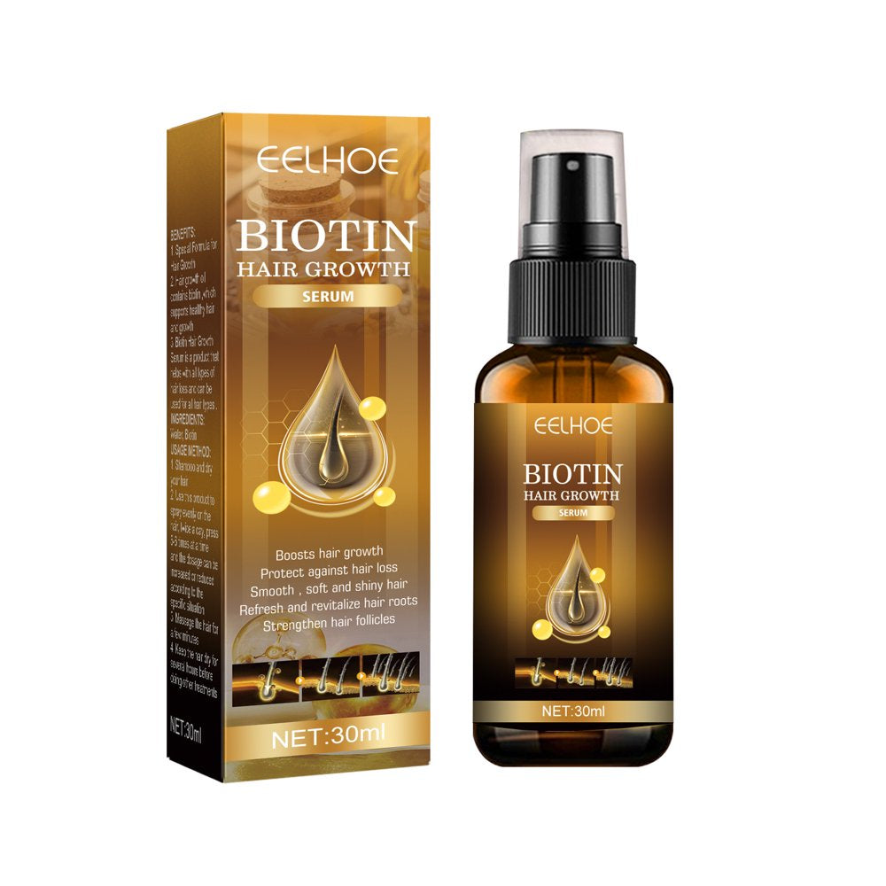 Hair Growth Products, Biotin, Fast Growing Hair Care, Essential Oil, Hair Loss Spray, Skin Nursing, 30Ml