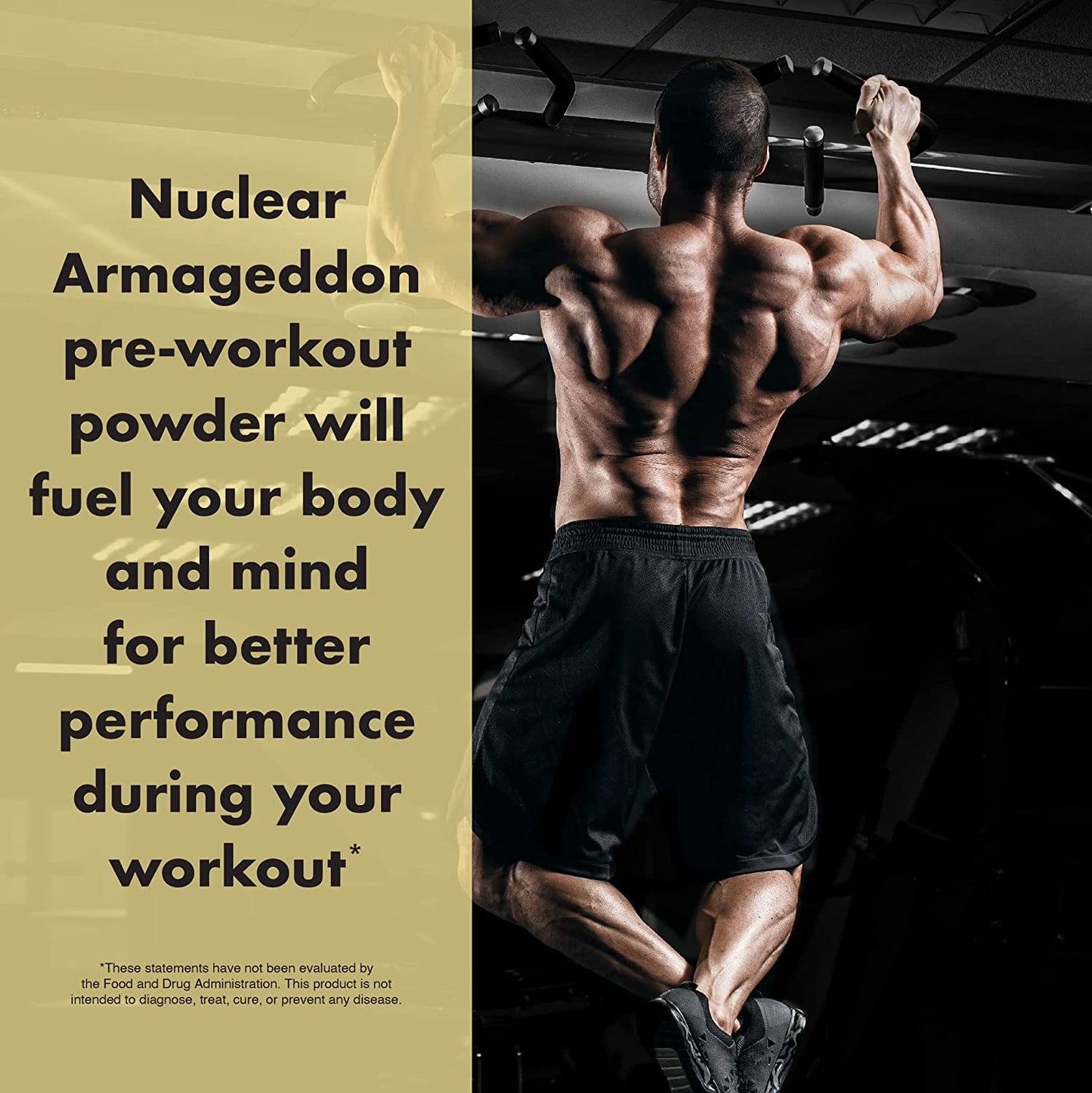 Nuclear Armageddon Pre Workout Powder Pre-Workout for Men & Women with L-Citrulline, Beta Alanine Powder and Caffeine (Ballistic Berry Lemonade - 30 Servings)