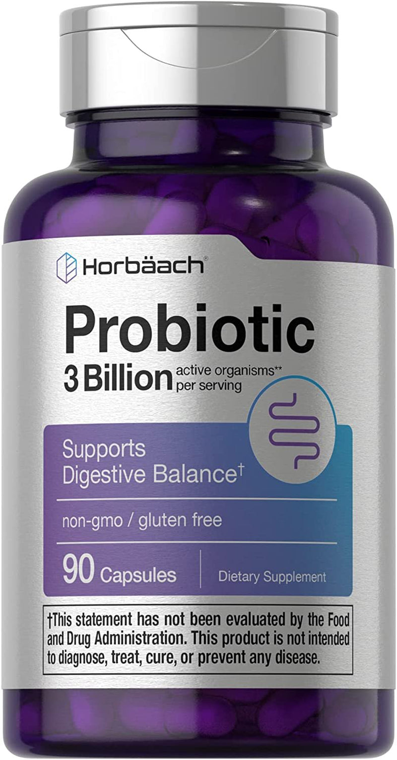 Probiotic for Women & Men'S Digestive Health | 3 Billion CFU | 90 Capsules | by