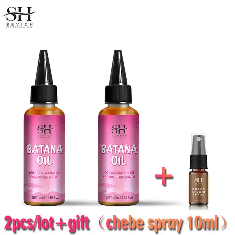 Fast Hair Growth Set Batana Oil Traction Alopecia Hair Mask anti Break Loss Hair Growth Oil Baldness Treatment Batana Essential