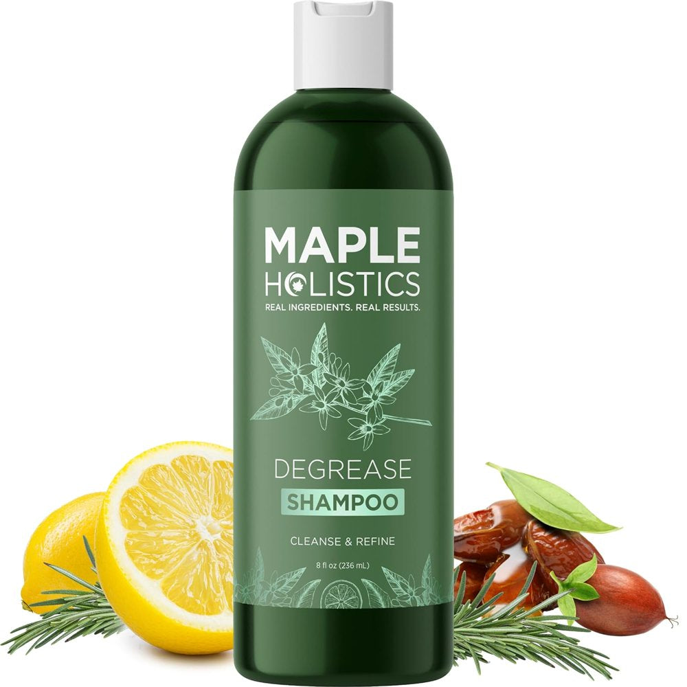 Clarifying Shampoo for Oily Hair and Scalp - Sulfate Free Shampoo for Men and Women with Rosemary Oil for Hair and Scalp Treatment - Oily Hair Shampoo for Oily Scalp Cleanser, 8 Fl Oz