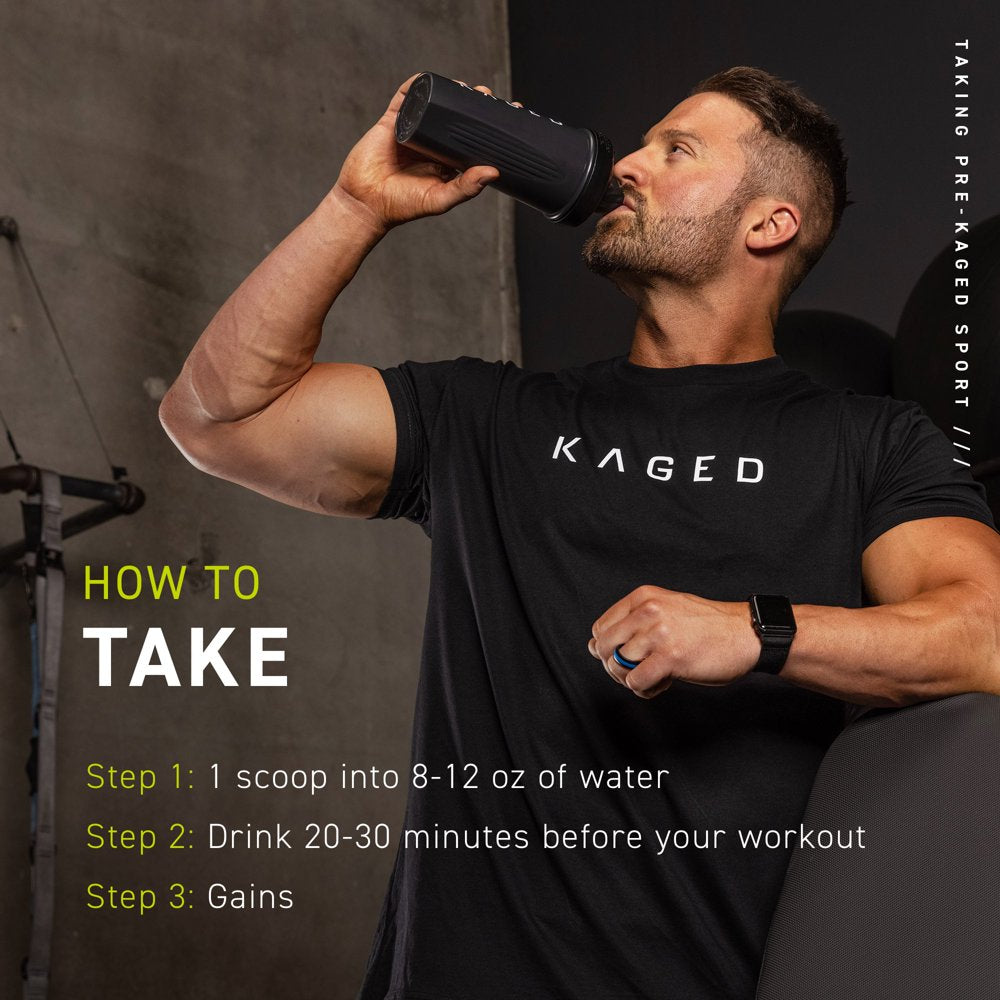 Pre-Kaged Sport Pre-Workout: Energy, Focus, Hydration, Endurance