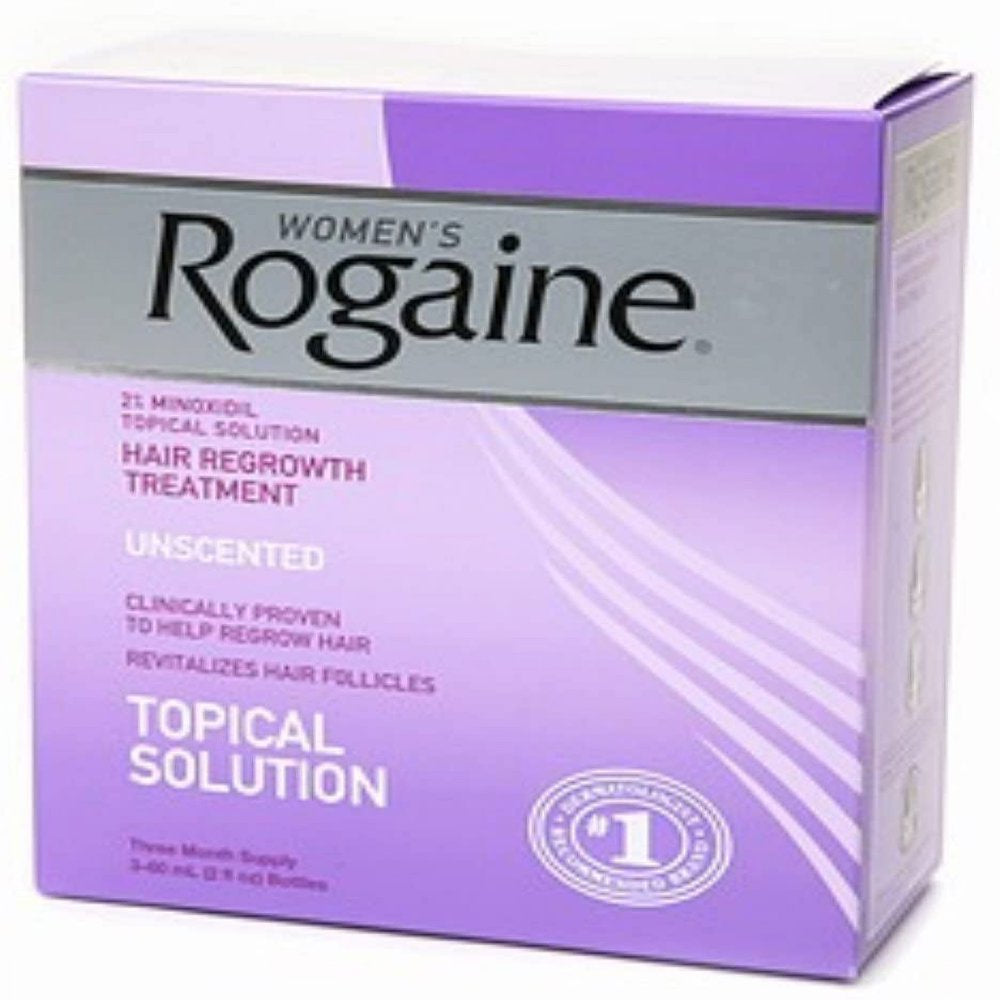 Women'S  Hair Regrowth Treatment Unscented 3 Month Supply