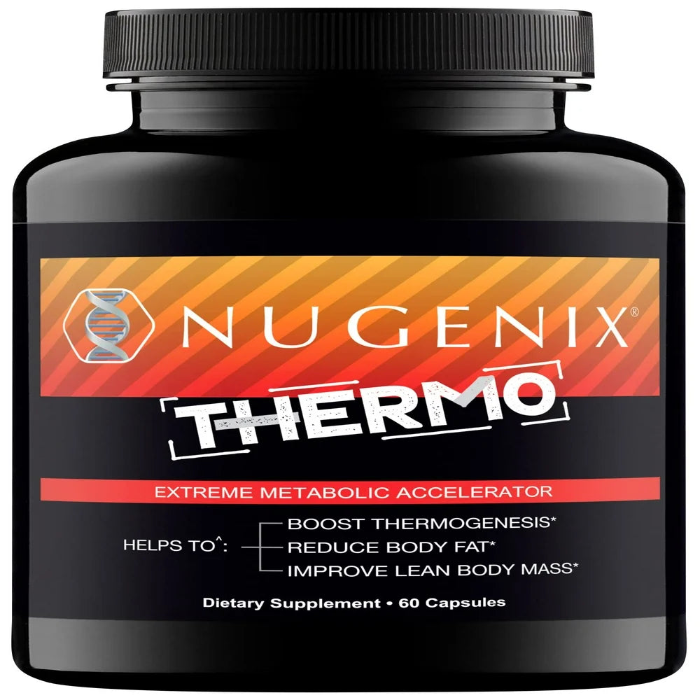 Thermo - Thermogenic Fat Burner Supplement for Men, Extreme Metabolic Accelerator, 60 Count