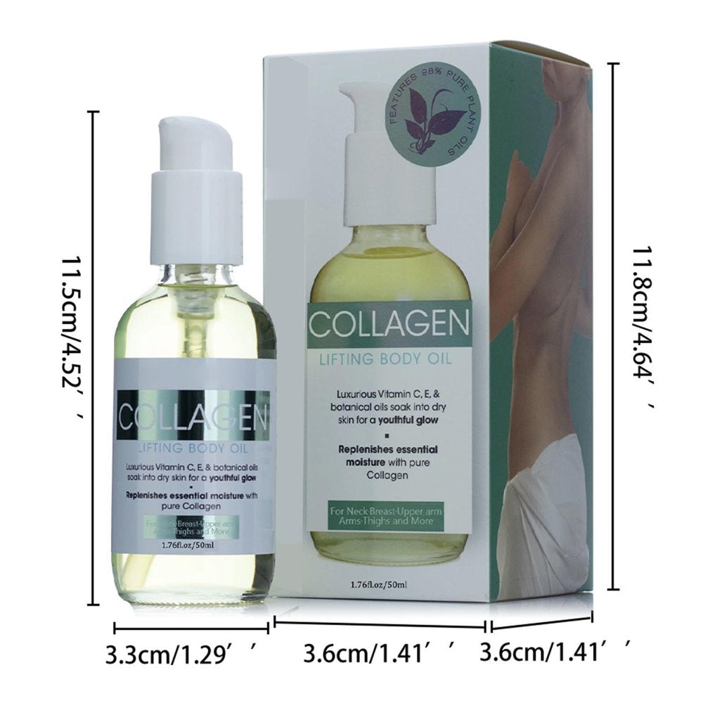 Collagen Boosting Body Oil Arm Firming Lifting Skin Care Helps Moisturize and Nourish Skin 50Ml