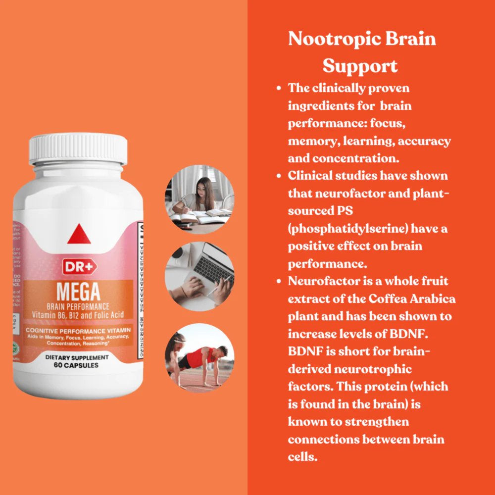 Neuro Brain Focus, Memory, Function, Clarity Nootropic Supplement