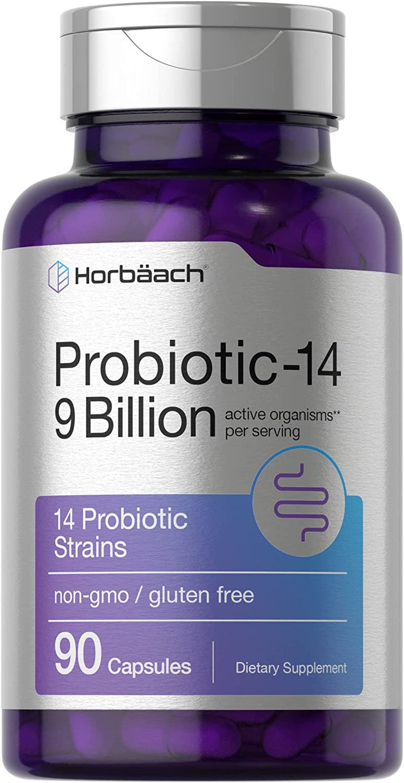 Probiotics for Women & Men | 9 Billion CFU | 90 Capsules | by