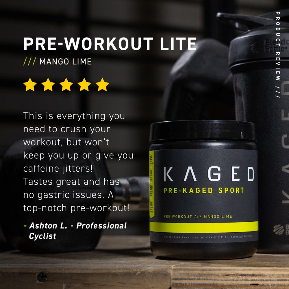 Pre-Kaged Sport Pre-Workout: Energy, Focus, Hydration, Endurance