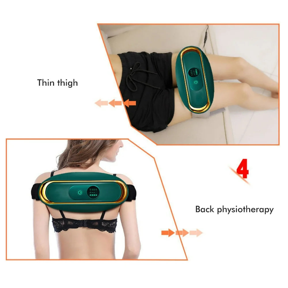 Massage Belt Weight Loss Fitness Equipment to Reduce Fat Slimming Belt Belly Fat Burner