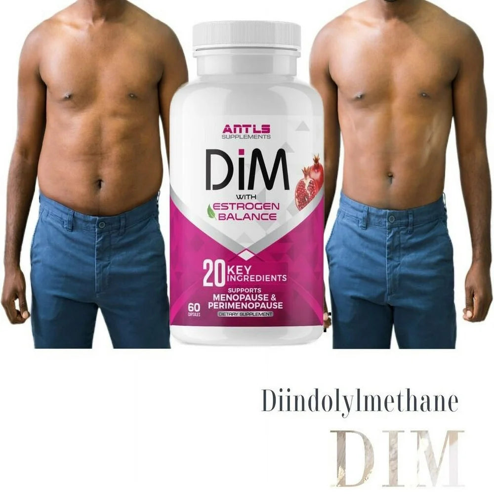 Dim with Estrogen Balance Diet Pills, Weight Loss, Fat Burner Supplement 60 Capsules