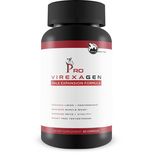 Pro Virexagen - Male Expansion Formula - Nitric Oxide Male Growth Formula - Male Power and Energy - Maximize Muscle Mass - Increase Drive and Vitality - Help Support Healthy T Levels - Male Growth