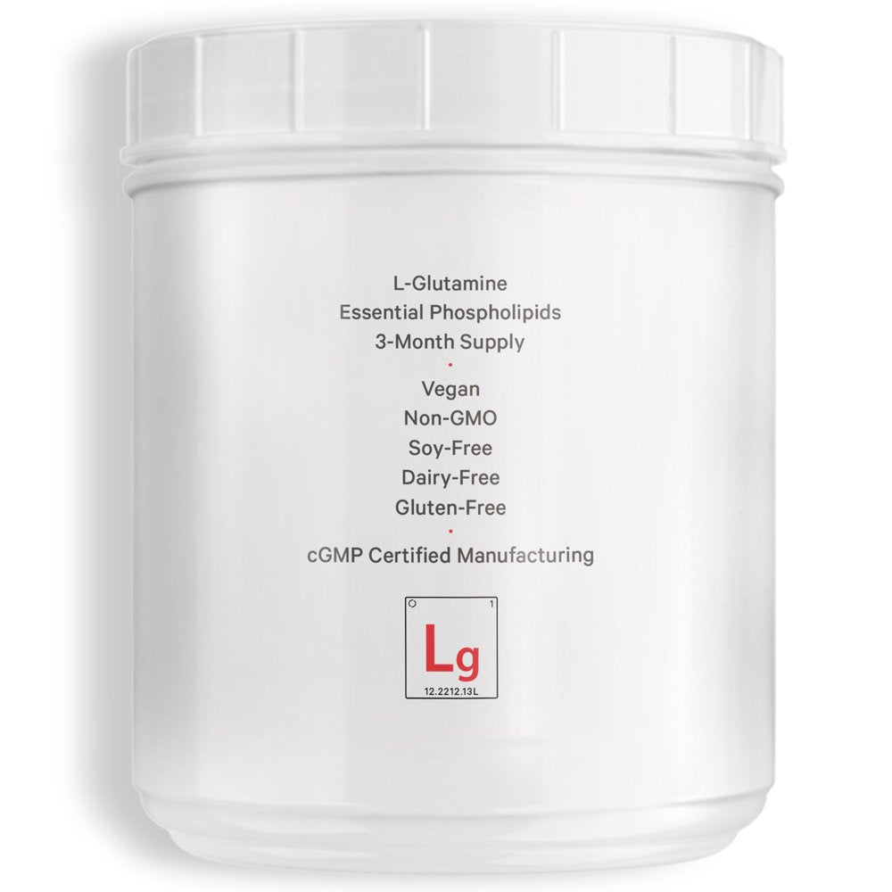 Liposomal L-Glutamine Powder 5000Mg, Free-Form Amino Acid, Performance Muscles Support, 1Lb