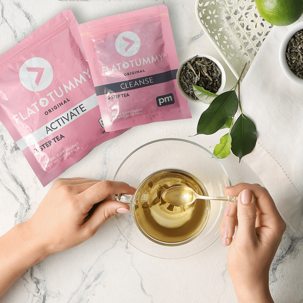 2-Step Detox Tea, 2 Week Program (20 Servings) – Detox Tea to Boost Energy, Speed Metabolism, Reduce Bloating - All Natural Detox Tea Cleanse W/ Green Tea, Dandelion, Fennel, & More