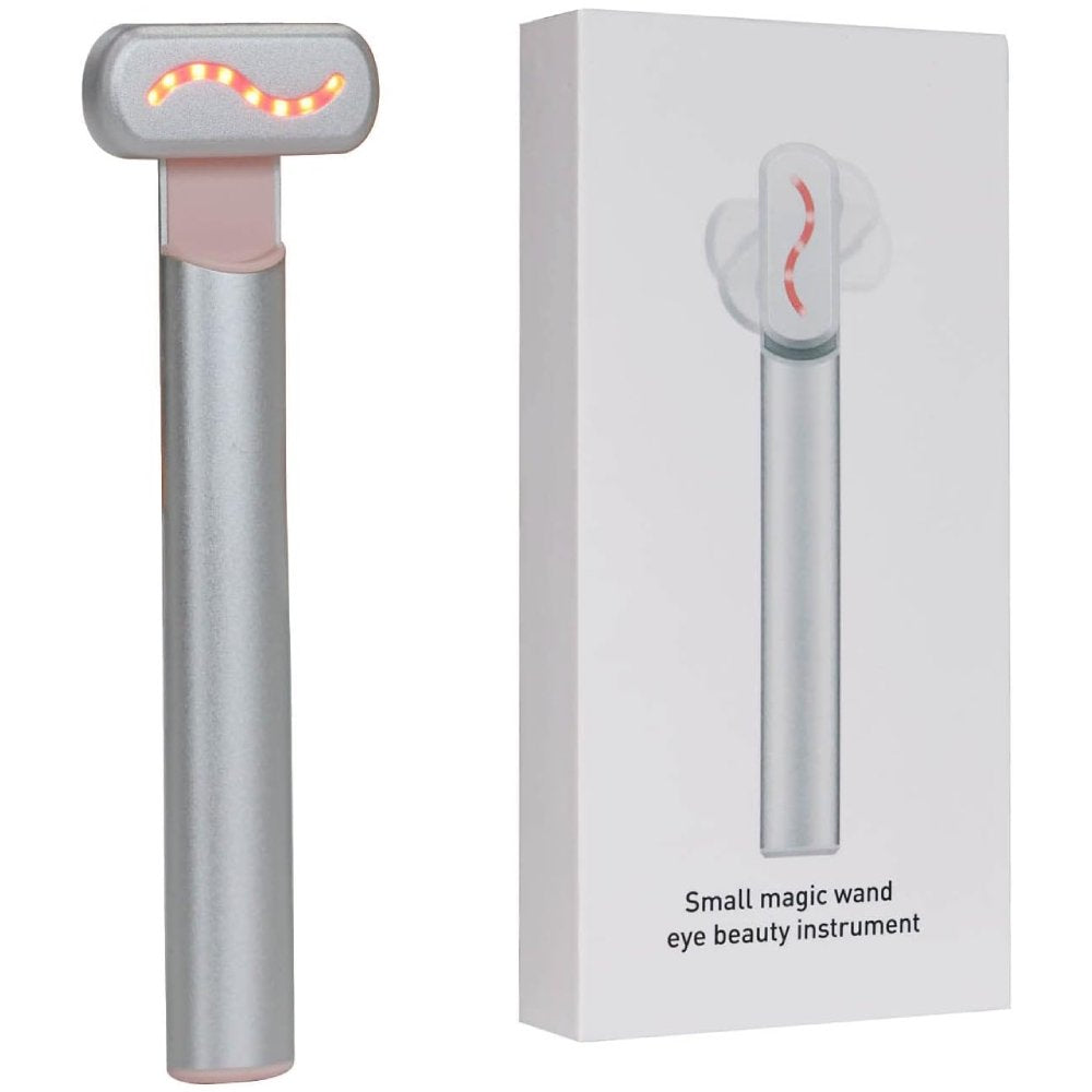 4 in 1 Facial Wand LED Red Light Therapy Wand Facial Massage Tool EMS Face Massager Machine Skin Care Beauty Device for Face Neck