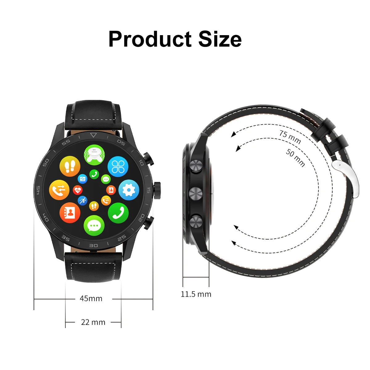 KK70 454*454 HD Screen Men Smart Watch Custom Dial Call Watch ECG Wireless Charging DT70 IP68 Waterproof Smartwatch Men