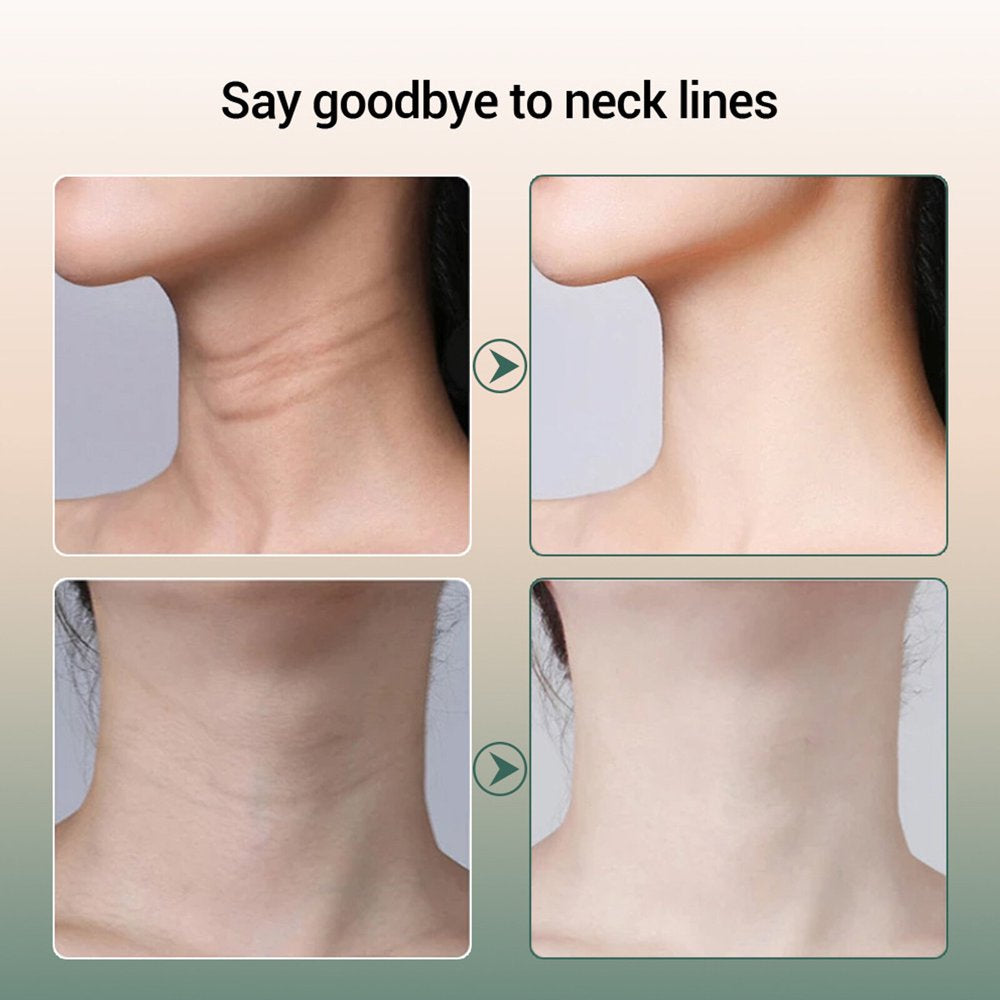 Neck Face Massager, Neck Face Firming Wrinkle Removal Tool with 3 Modes 45°C for Skintightening & Neck Lifting EMS Massage Face Toning Firming