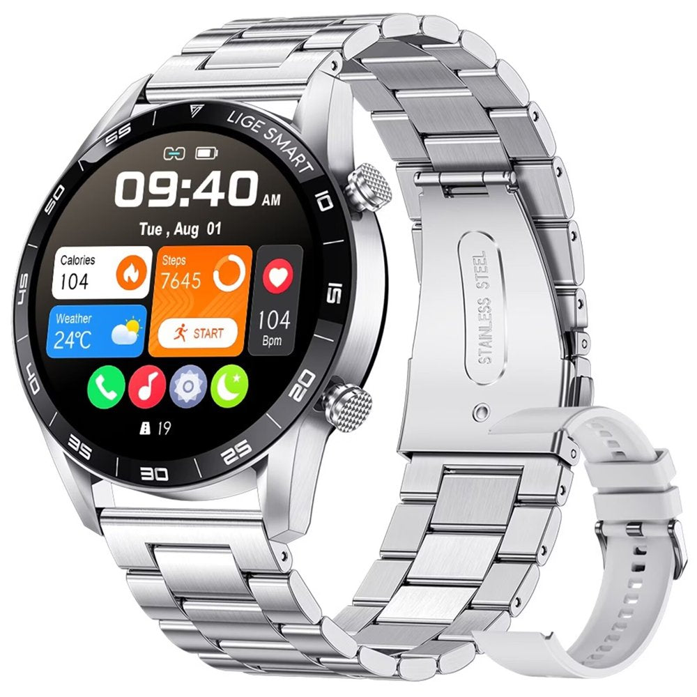 Smart Watch Men for Android Iphone 1.39" Smart Watches with Fitness Tracker IP67 Waterproof