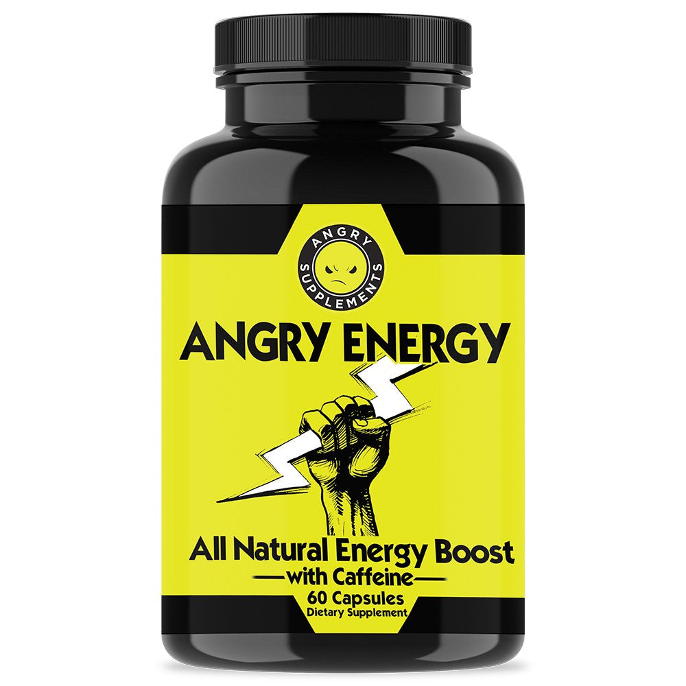 Angry Energy All-Natural Energy & Apple Cider Vinegar Beet Nitric Oxide Booster