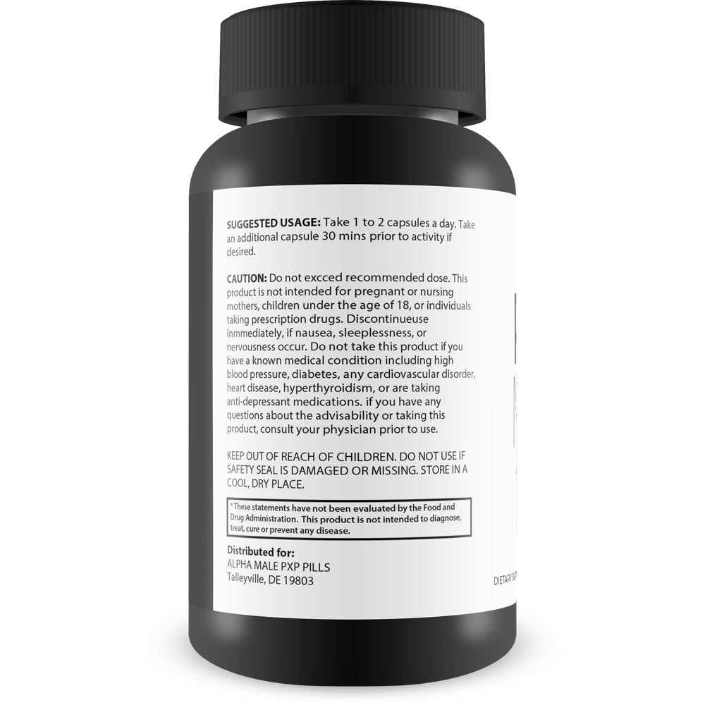 Pxp Max Male Expansion Formula - Formulated for Expansion, Growth, Stamina, and Vigor - Pxp Pills with L-Arginine - 30 Servings