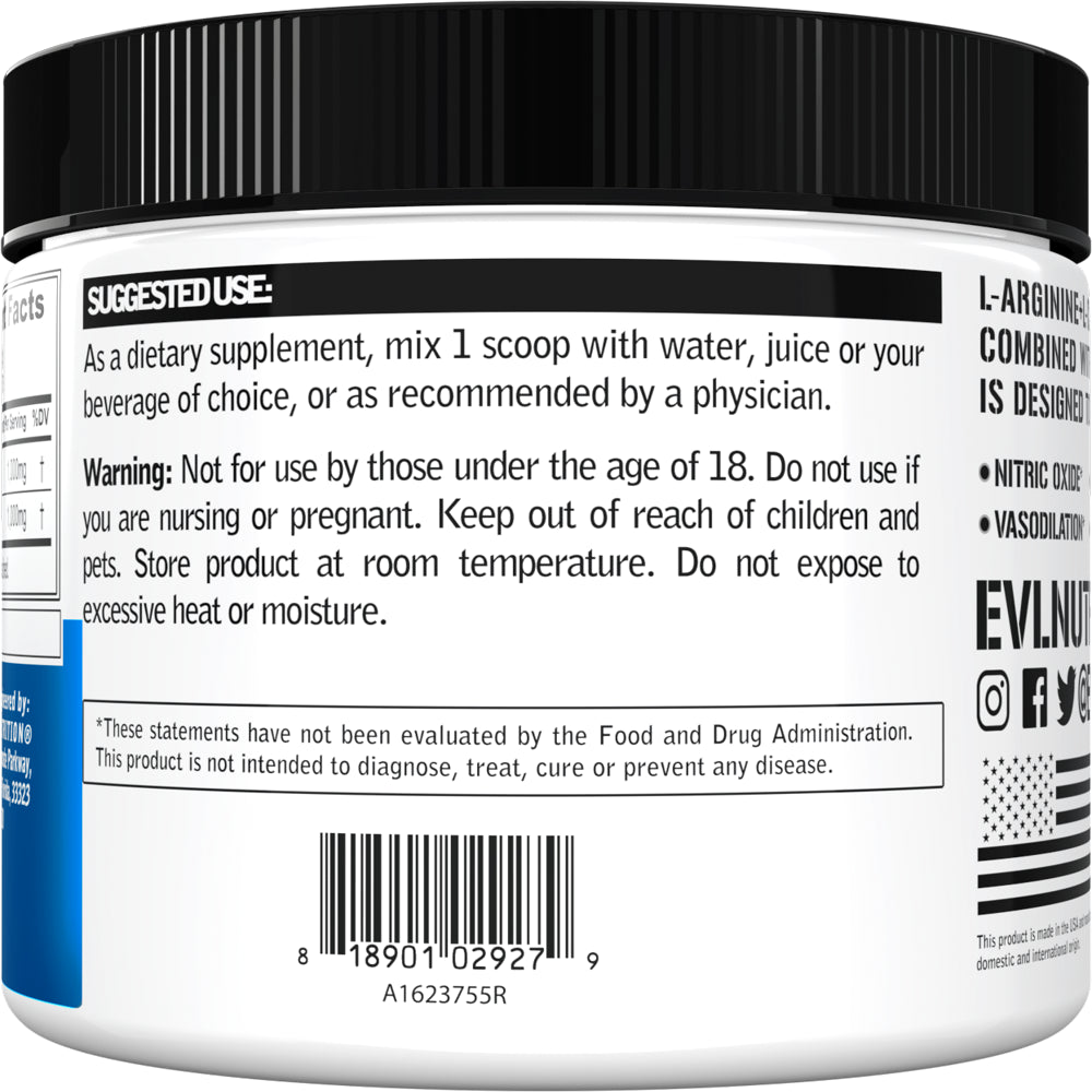 L-Arginine + L-Citrulline - Endurance + Workout Performance Supplement - 500Mg Complex - Vasodilation + Nitric Oxide Support - Vegan + Gluten Free Capsules - 60 Servings