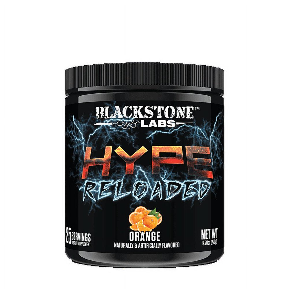 Hype Reloaded, Orange , 25 Servings Pre-Workout