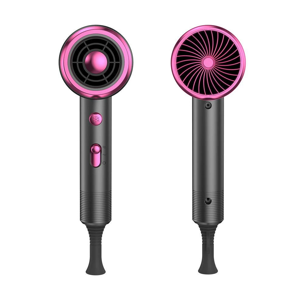 Hair Dryer with Diffuser Blow Dryer Comb Brush 1800W Ionic Hair Dryers with Diffuserconstant Temperature Hair Care without Dama