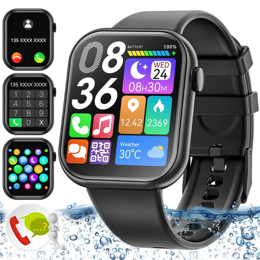 G20 Smart Watch for Men Women IP67 Waterproof Sports Smart Watch for Android Black