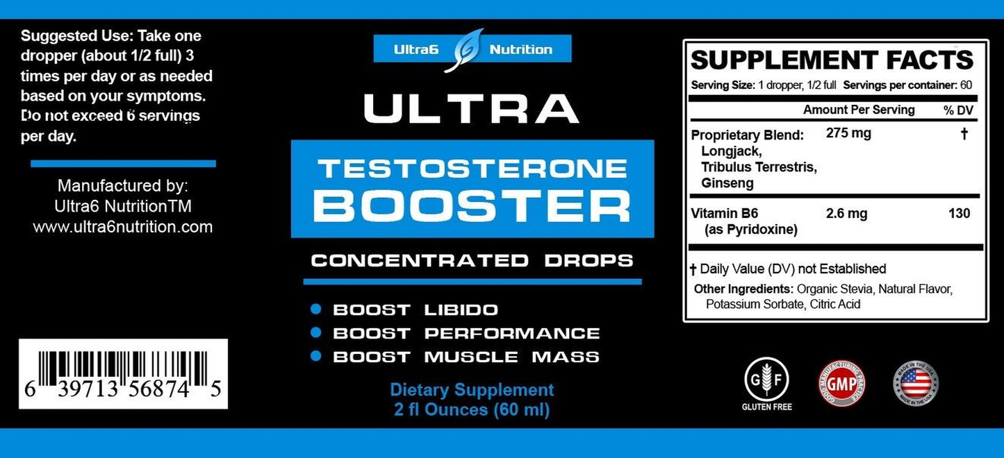 Ultra Testosterone Booster Drops