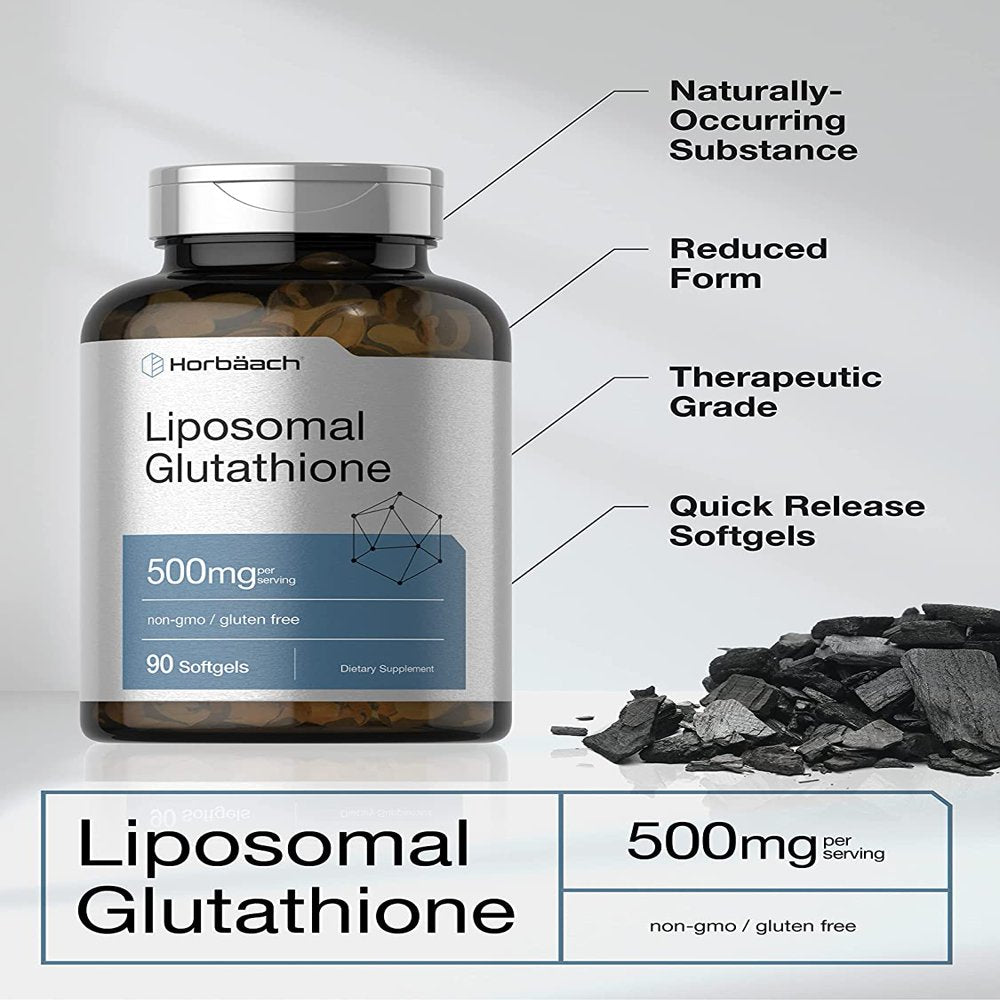 Liposomal Glutathione | 500Mg | 90 Softgels | by