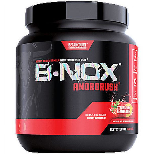 B-Nox Androrush, Preworkout and Testosterone Enhancer Strawberry Lemonade  35 Servings