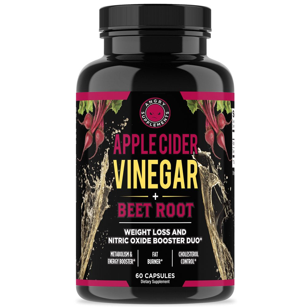 Angry Energy All-Natural Energy & Apple Cider Vinegar Beet Nitric Oxide Booster