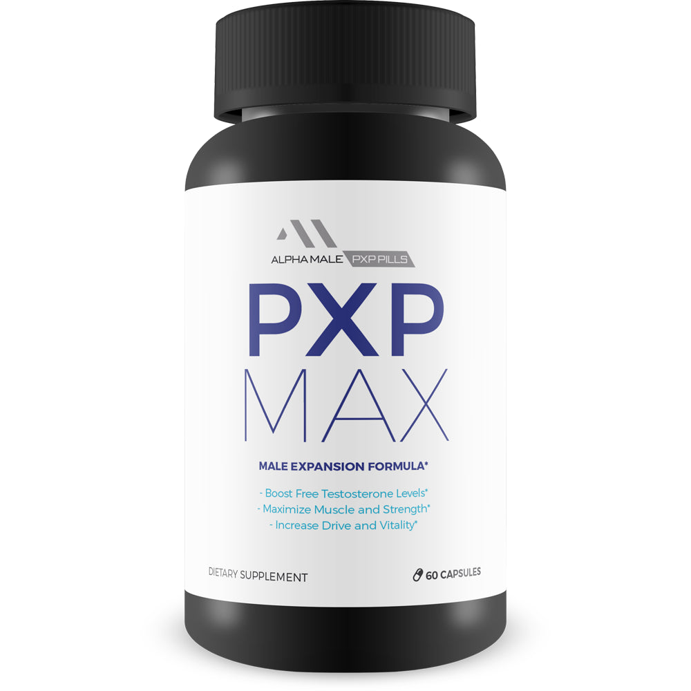 Pxp Max Male Expansion Formula - Formulated for Expansion, Growth, Stamina, and Vigor - Pxp Pills with L-Arginine - 30 Servings