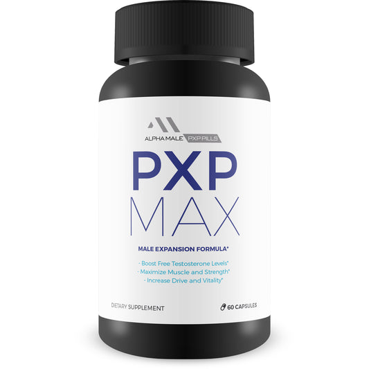 Pxp Max Male Expansion Formula - Formulated for Expansion, Growth, Stamina, and Vigor - Pxp Pills with L-Arginine - 30 Servings