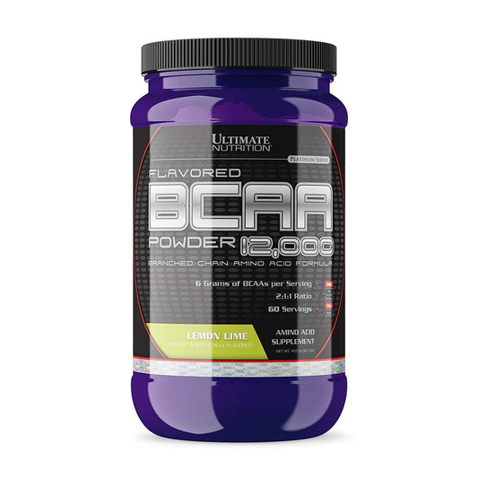 Flavored BCAA 12,000 Powder -Muscle Building-Pre-Workout 60 Servings