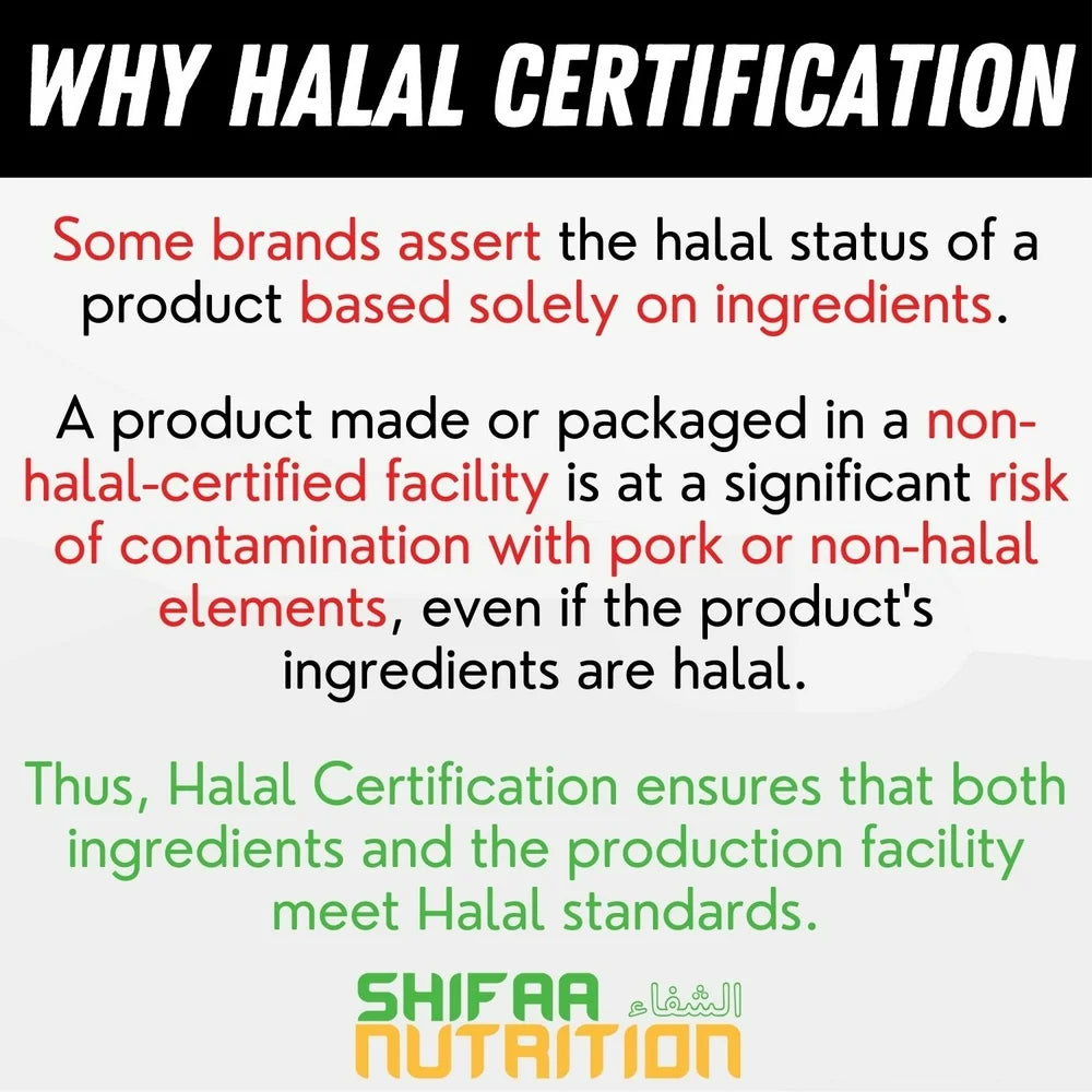 Halal & Grass-Fed Hydrolyzed Collagen Peptides Protein Powder