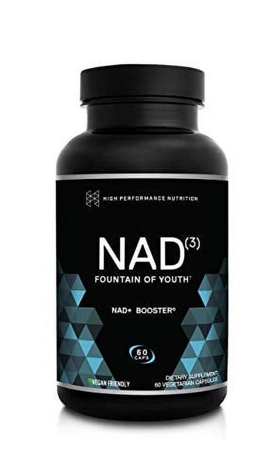 NAD+ Booster (NAD3), anti Aging Cell Booster, NRF2 Activator, Nicotinamide Riboside Alternative, True NAD Supplement Cell Regenerator Provides Natural Energy, Longevity, and Cellular Hea